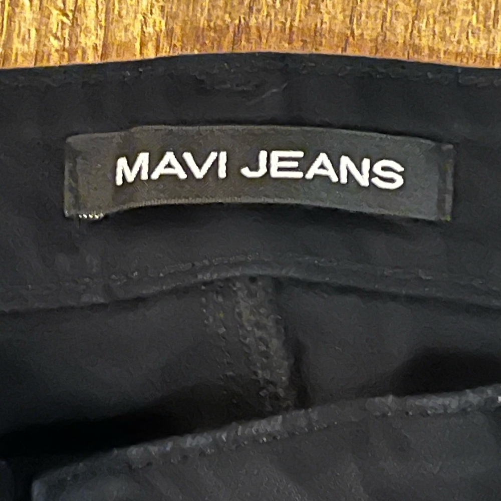 Men’s Black Mavi brand jeans 35x34 - Picture 2 of 3